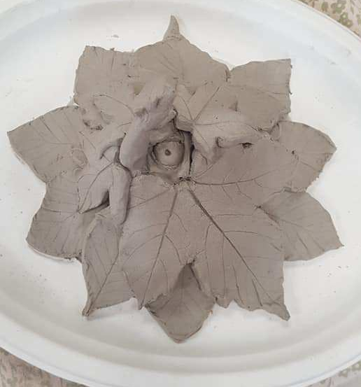Green man clay2
